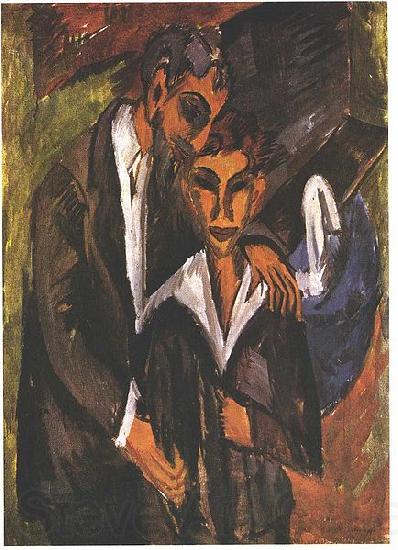 Ernst Ludwig Kirchner Graef and friend